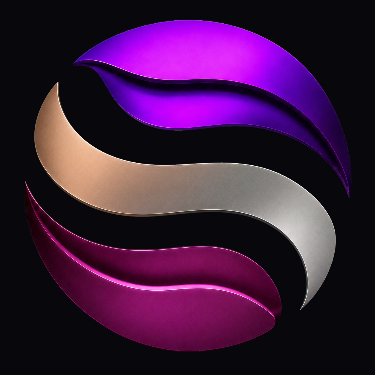 SPES metallic emblem